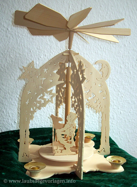 Kleine Tischpyramide Sterntaler